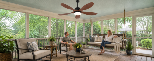 Ceiling Fans for Screened-In Porches: Solar vs Wired Options Before You Buy