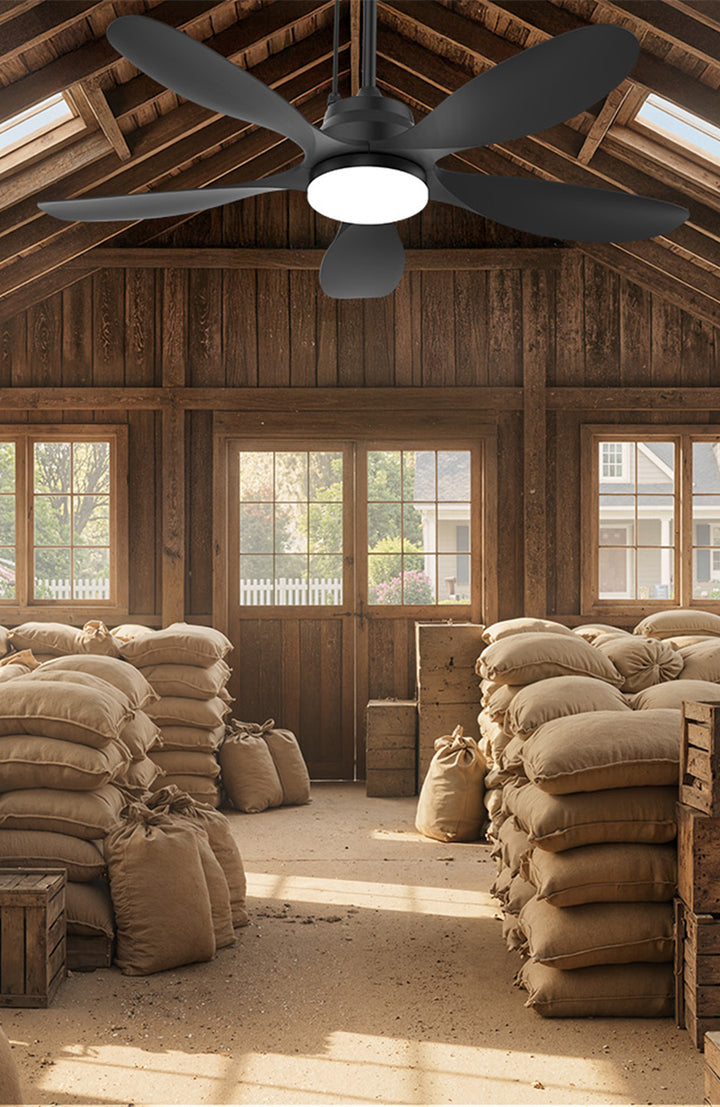 42 inch outdoor ceiling fan for sheds and covered storage rooms