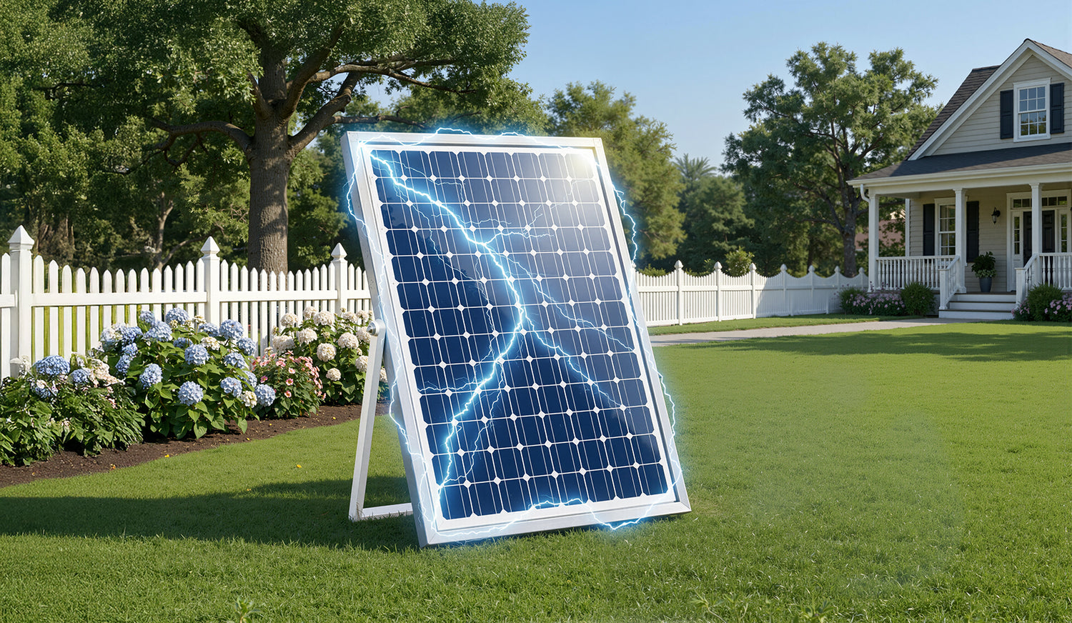 solar panel for 52 inch outdoor ceiling fan with light and battery backup