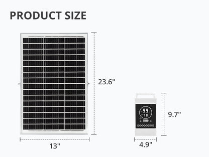 Extra 40W Solar Panel for Ventallion Solar Ceiling Fans